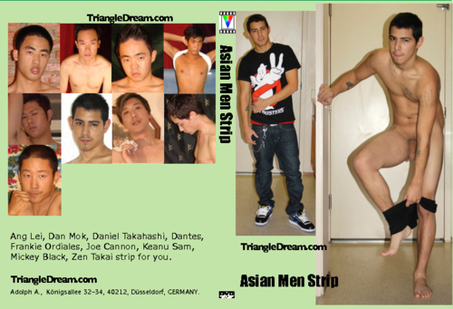 Asian Men Strip Home DVD