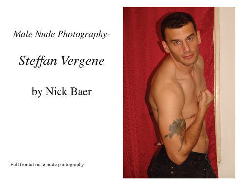 Male Nude Photography- Steffan Vergene Book and eBook