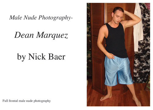 Male Nude Photography- Dean Marquez Book and eBook