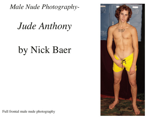 Male Nude Photography- Jude Anthony Book and eBook