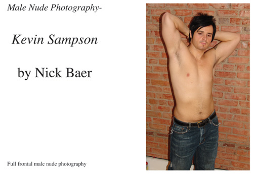 Male Nude Photography- Kevin Sampson Book and eBook