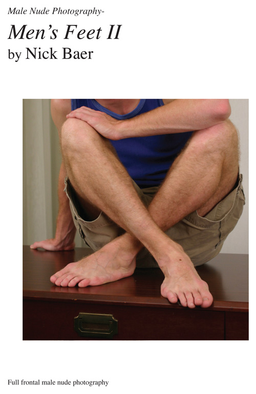 Male Nude Photography- Men's Feet II (7x10) Book and eBook