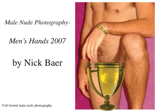 Male Nude Photography- Men's Hands 2007 Book and eBook