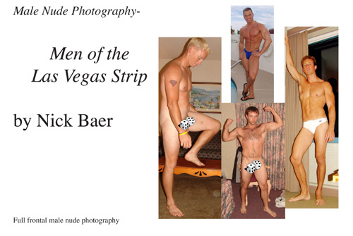 Male Nude Photography- Men Of The Las Vegas Strip Book and eBook