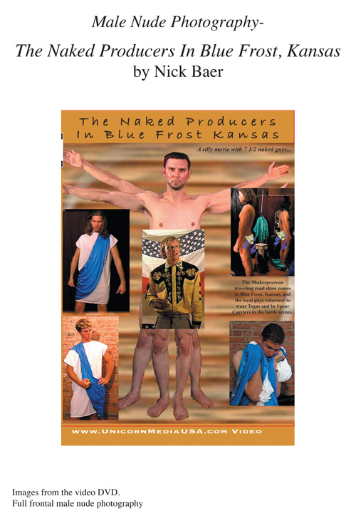 Male Nude Photography- Naked Producers In Blue Frost Kansas (7x10) Book and eBook