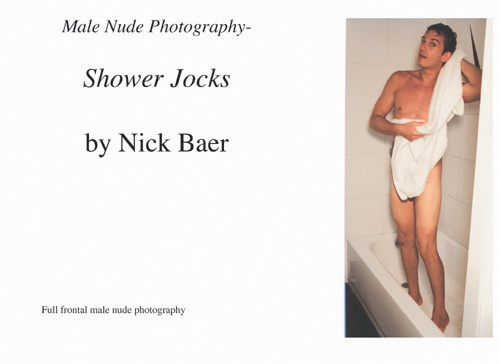 Male Nude Photography- Shower Jocks Book and eBook