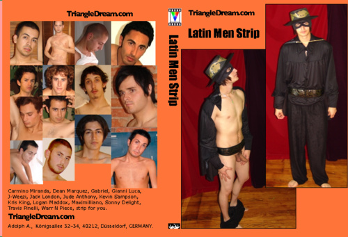Latin Men Strip Home DVD
