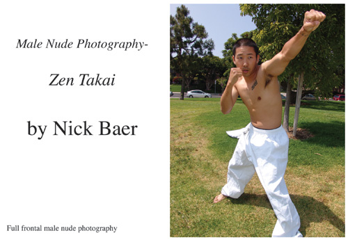 Male Nude Photography- Asian Zen Takai Book and eBook