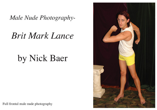 Male Nude Photography- Brit Mark Lance Book and eBook