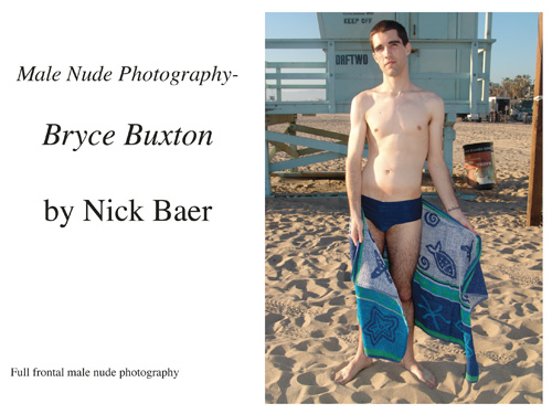 Male Nude Photography- Bryce Buxton Book and eBook