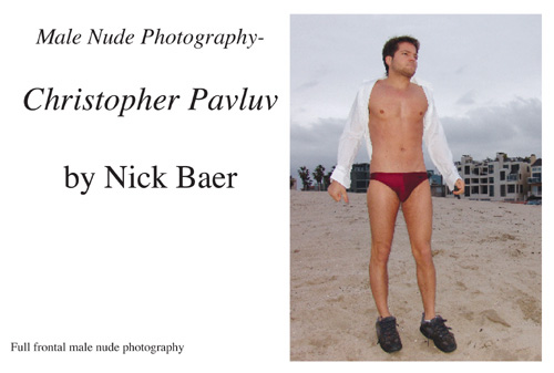 Male Nude Photography- Christopher Pavluv Book and eBook