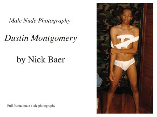 Male Nude Photography- Dustin Montgomery Book and eBook