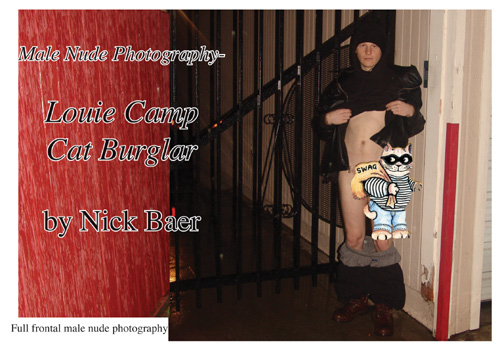 Male Nude Photography- Louie Camp Cat Burglar Book and eBook